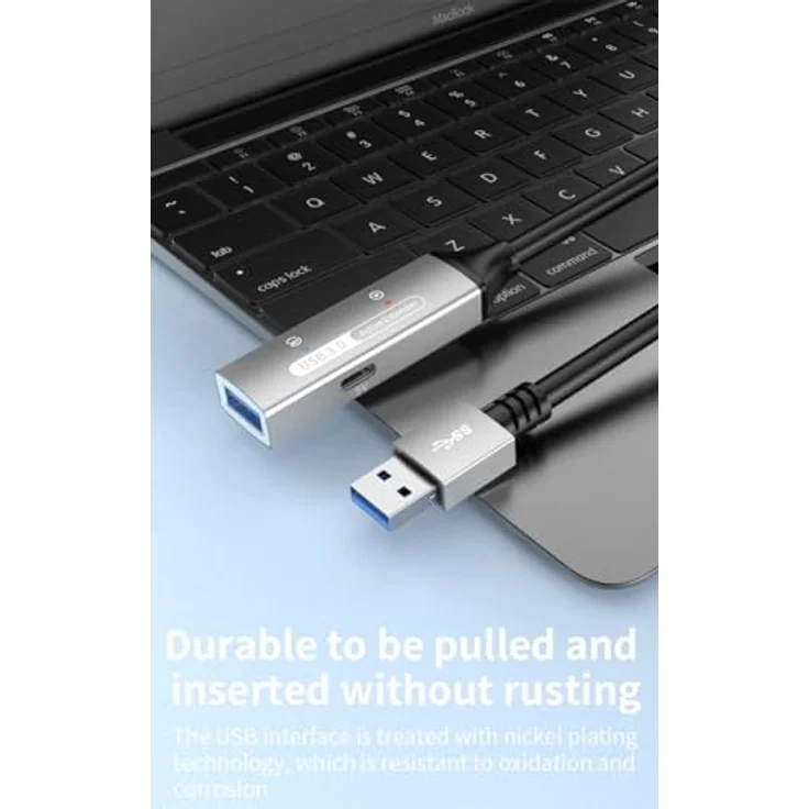 PremiumCord 20m Aktives USB 3.2 Gen1 Verlängerungskabel mit Repeater, doppelt geschirmt, hohe Übertragungsrate bis 5 Gbit/s – Bild 10