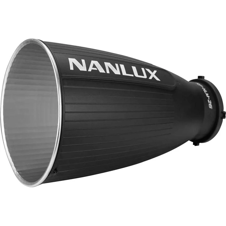 Nanlux 26° Reflektor (NLM Mount), 27.60 cm Reflektor für gerichteten Lichtstrahl mit hoher Lichtleistung, kompatibel mit Evoke-Serie