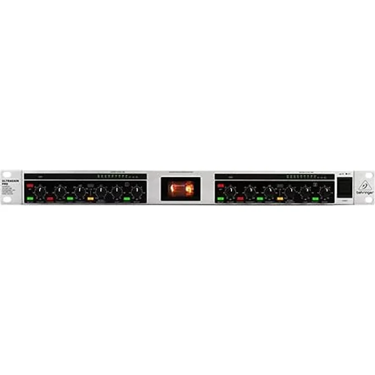 Behringer ULTRAGAIN PRO MIC2200 Audiophiler Röhrenmikrofon/Line-Vorverstärker, hand-selected 12AX7 tube, ultra-wide bandwidth, parametric EQs, line driver – Bild 1