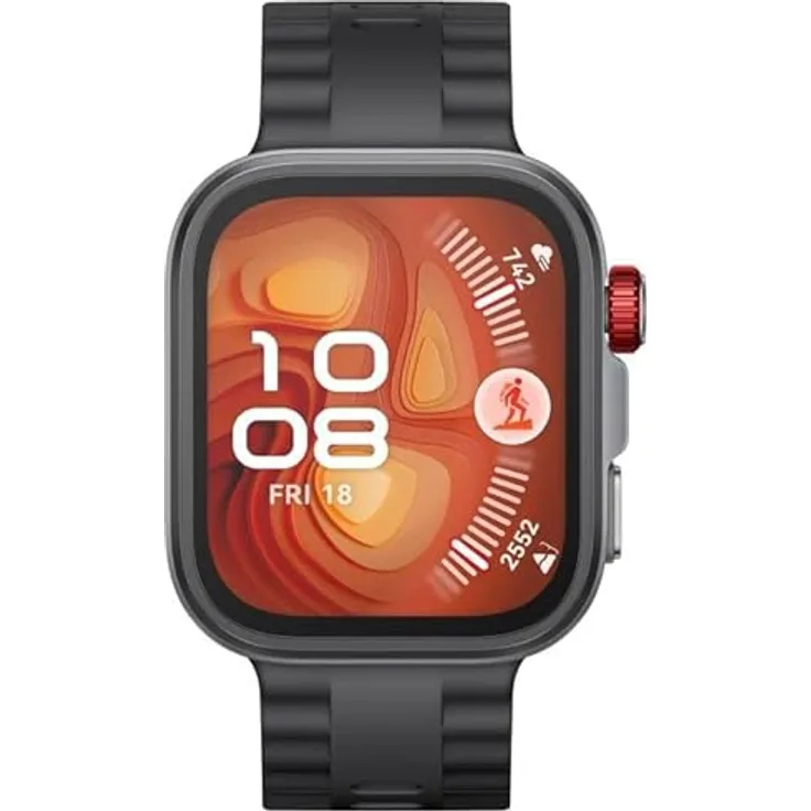 HUAWEI WATCH FIT 4 Pro, 1,82 Zoll AMOLED-Farbdisplay Smartwatch Outdoor-Sport, Saphirglas und Titan, bis zu 10 Tage Akkulaufzeit