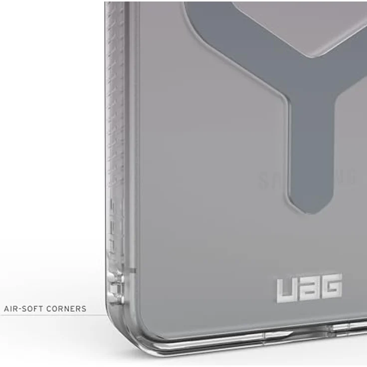 URBAN ARMOR GEAR Plyo Case für Samsung Galaxy S26 Ultra, sturzsicheres Cover mit Magnetring, Wireless Charging kompatibel, schwarz/transparent/Ombre – Bild 5