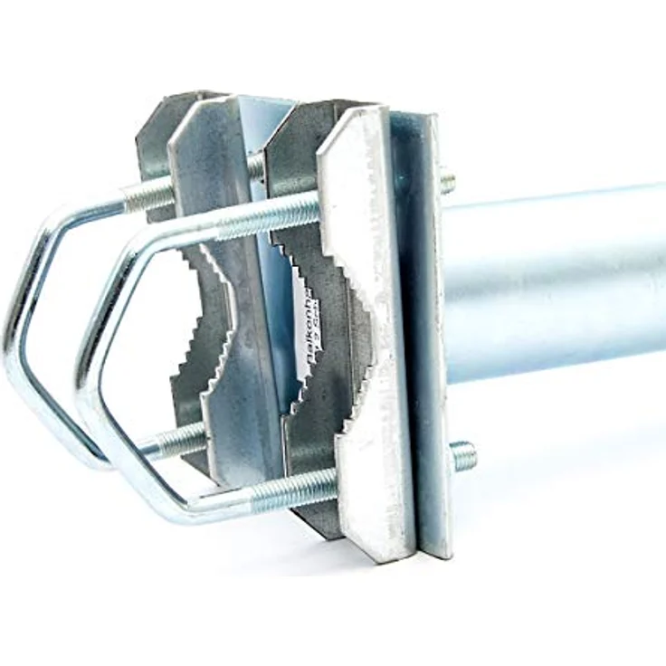 Premium X Balkonausleger 55cm Stahl Geländerhalter Balkonhalter SAT-Antenne Mast-Ausleger Halterung für Satellitenschüssel – Bild 2