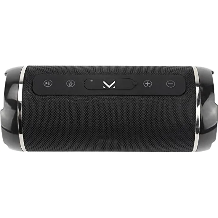 Majestic Cosmos Bluetooth-Lautsprecher, wiederaufladbar, USB, Micro SD, AUX-IN, Schwarz