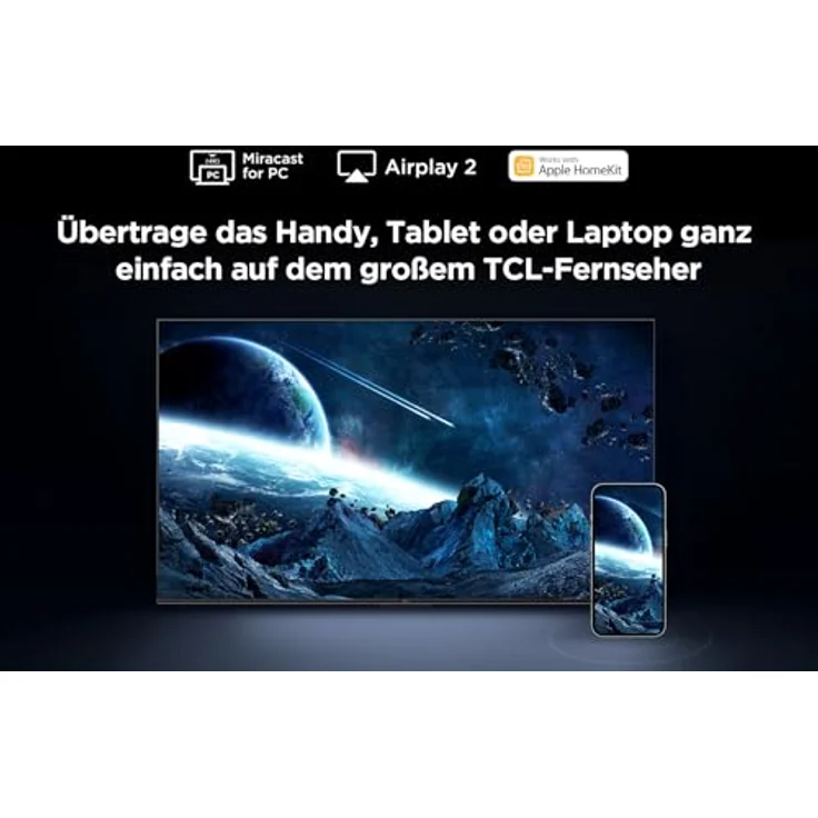 TCL 50PF650, 50 Zoll 4K UHD Smart TV mit Dolby Vision, Dolby Atmos, Alexa und Triple-Tuner – Bild 8
