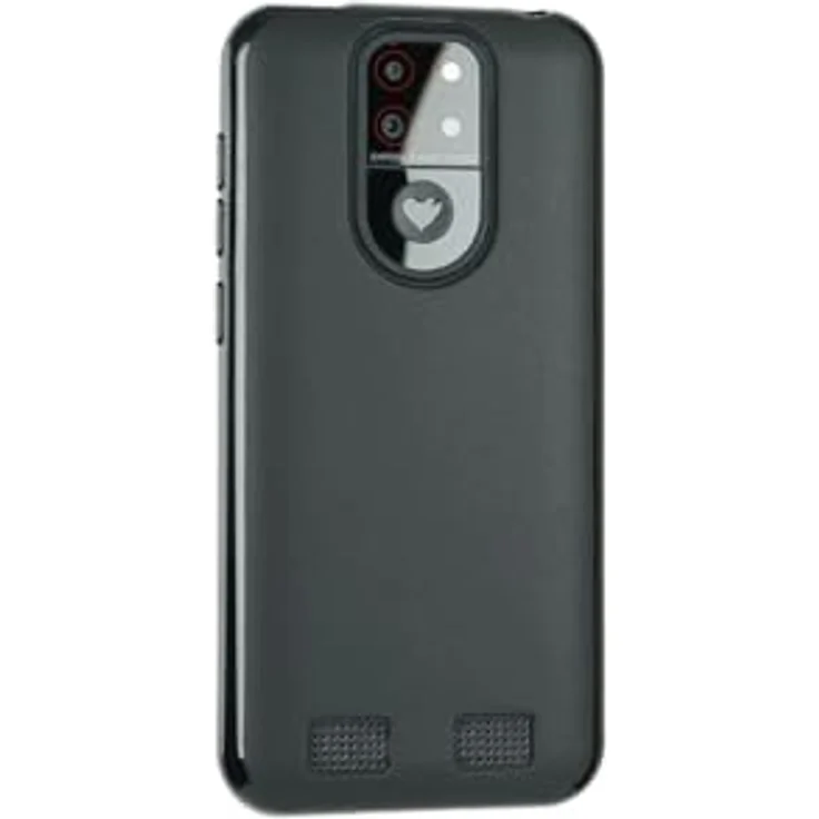 caseroxx Handy Cover für PEAQ PSP 500, TPU-Hülle, flexibel & stoßfest, schwarz – Bild 2