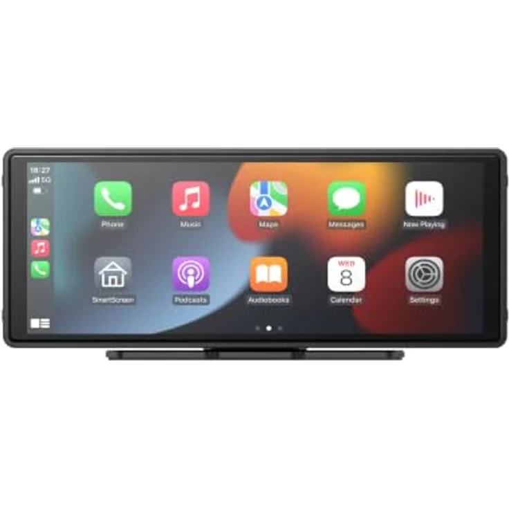 Navitel DS1020 DVR, 2K Ultra HD Dashcam mit 10,26" Touchscreen, 2560 x 1440 Pixel, Dual-Kamera, 140° Front- und 105° Rückwinkel – Bild 4