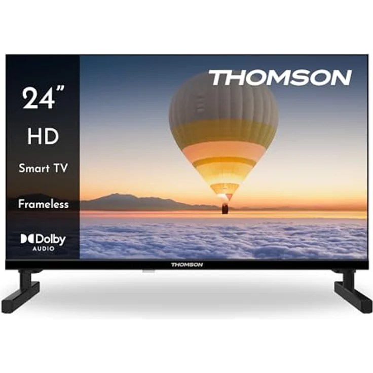 Thomson 24HT2S15, 24 Zoll (60cm) HD LED Smart TV mit Wi-Fi, Sprachsteuerung, HDR10, Dolby Audio, Triple-Tuner und 8GB Flash-Speicher – Bild 1