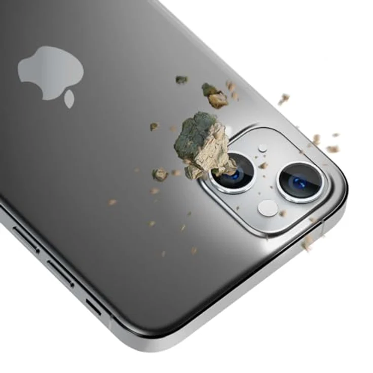 3mk Lens Protection Pro für Apple iPhone 15 Plus, Displayschutzfolie in Silber – Bild 3