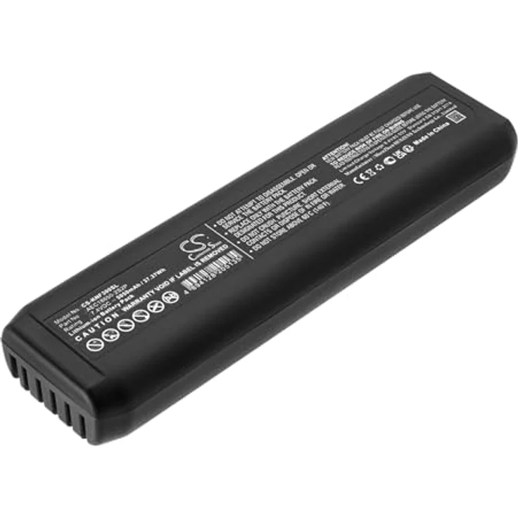 TCTK akkus Kompatibel mit [Konftel] 300M, 300MX, 300W, 300WX Ersetzt 900102095, Li18S, 5050mAh Kapazität, 7.4V Spannung, schwarz – Bild 1