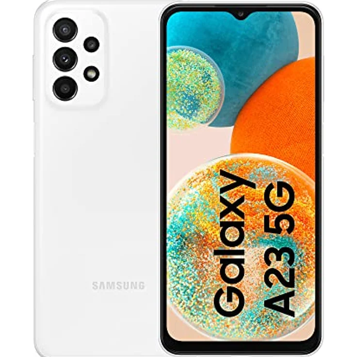 Samsung A236F/DS A23 5G, Awesome White, 4-GB/128-GB – Bild 1