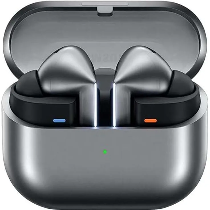 Samsung Galaxy Buds 3 Pro, Kabellose In Ear Kopfhörer mit Bluetooth® und Silber Ladecase, Ultimate Hi-Fi Sound