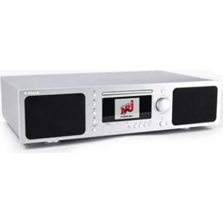 Block Boombox Bb-200 Silver, Audio System mit Blu-Ray, Spotify und Triple-tuner