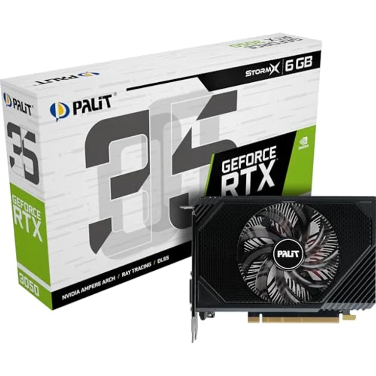 Palit GeForce RTX 3050 StormX Grafikkarte, Next-Gen-Grafikkarte - Preisvergleich – Bild 2