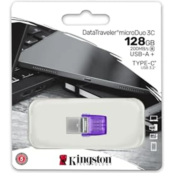Kingston DataTraveler 128 GB (DTDUO3CG3/128GB) – Bild 6