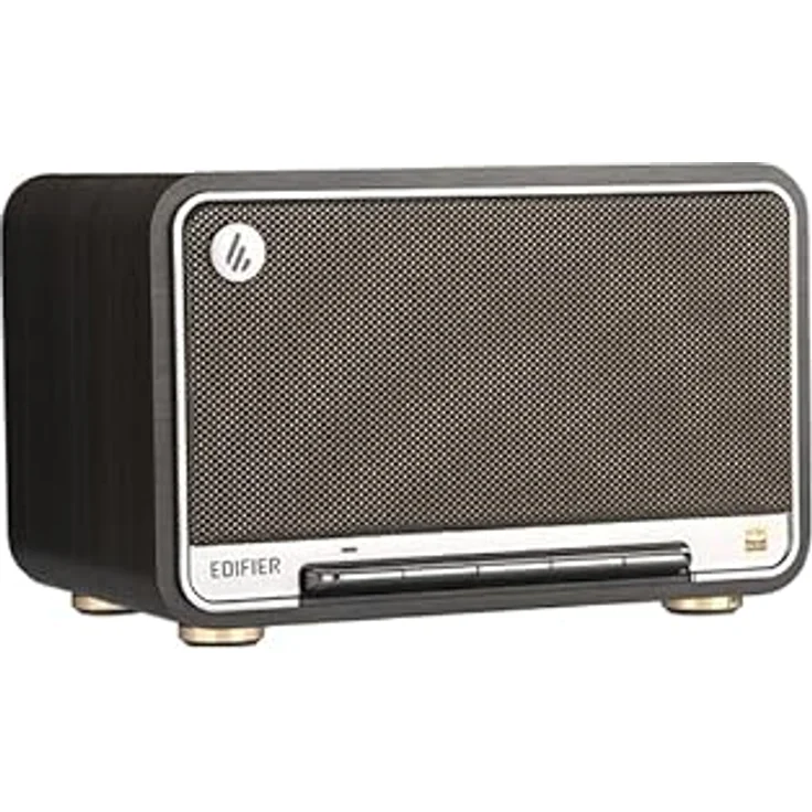 EDIFIER D32 - Multiroom-fähiger WiFi Speaker mit Bluetooth. Funktioniert mit Amazon Alexa, Apple AirPlay 2, Spotify UVM. - Hires Audio Wireless Zertifiziert. Integrierter Akku für mobilen Betrieb – Bild 3