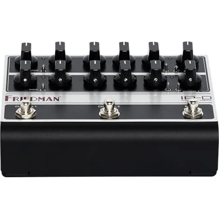 Friedman IR-D Vorverstärker, 100% analoger E-Gitarren Vorverstärker mit 2 Kanälen, MIDI-Steuerung und 13 Impulsantworten – Bild 6