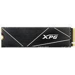 XPG ADATA GAMMIX S70 Blade 1TB PCIe Gen4x4 M.2 2280 SSD Schwarz- Heat Spreader- 3D-Grafikbearbeitung sowie High-End-Gaming PS5 upgradation, AGAMMIXS70B-1T-CS, Black