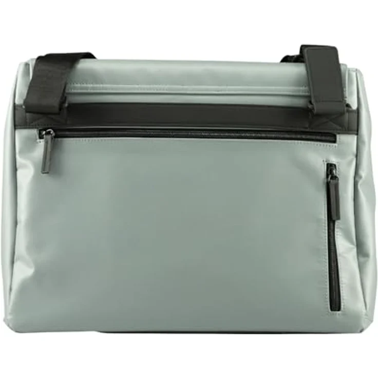 Jost Tolja Umhängetasche, wasserdichte Messenger Bag mit Tabletfach, grau – Bild 4