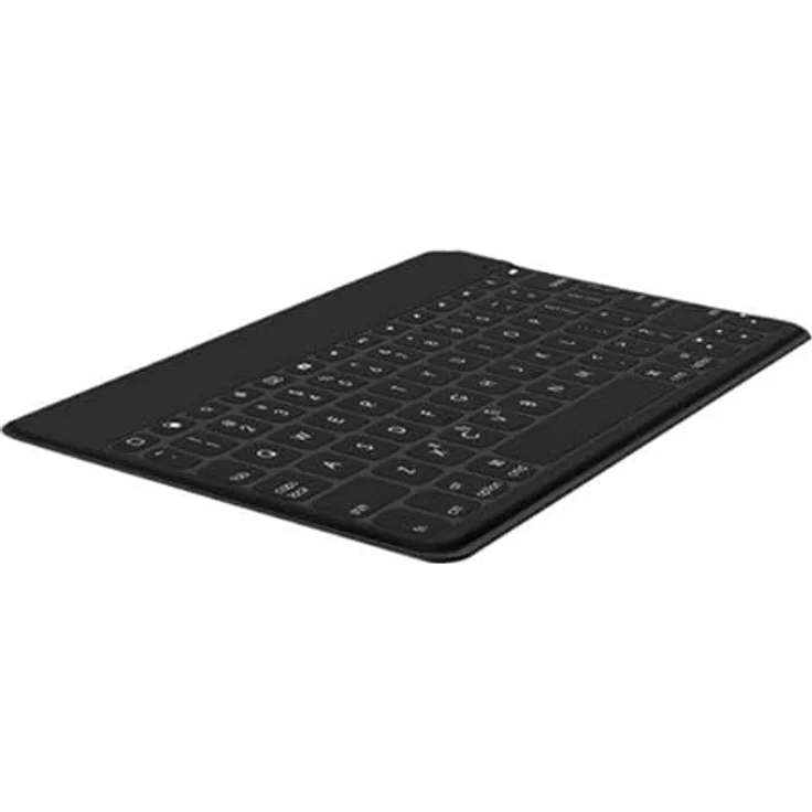 Logitech Keys-to-Go Kabellose Tablet-Tastatur, Bluetooth, iOS-Sondertasten, Ultraleicht & Geräuschlos, 3-Monate Akkulaufzeit, Fürs Tablet und Smartphone, Spanisches QWERTY-Layout - schwarz – Bild 8