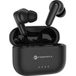 Forcell F-AUDIO Super Clear Calls kabellose Bluetooth-Kopfhörer TWS ANC+ENC+DONGLE schwarz
