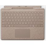 Microsoft Surface Pro Keyboard mit Stiftaufbewahrung | Sand | Vollmechanische Tastatur mit Touchpad | Beleuchtete Tasten | Kompatibel mit Surface Pro (11. Edition), Surface Pro 9 & Surface Pro 8