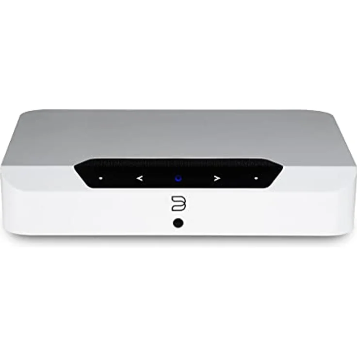 Bluesound Powernode Edge Kompakter Kabelloser Hochauflösender Multiroom Musik-Streamer - Weiß – Bild 1