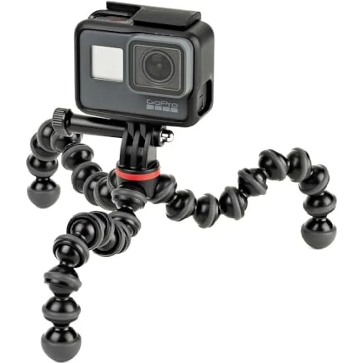 JOBY JB01516-BWW GorillaPod 500 Action flexibles Ministativ (mit Stiftbefestigung für GoPro, 360-Grad-Kameras und andere Action-Kameras, Traglast bis zu 500 g) – Bild 4