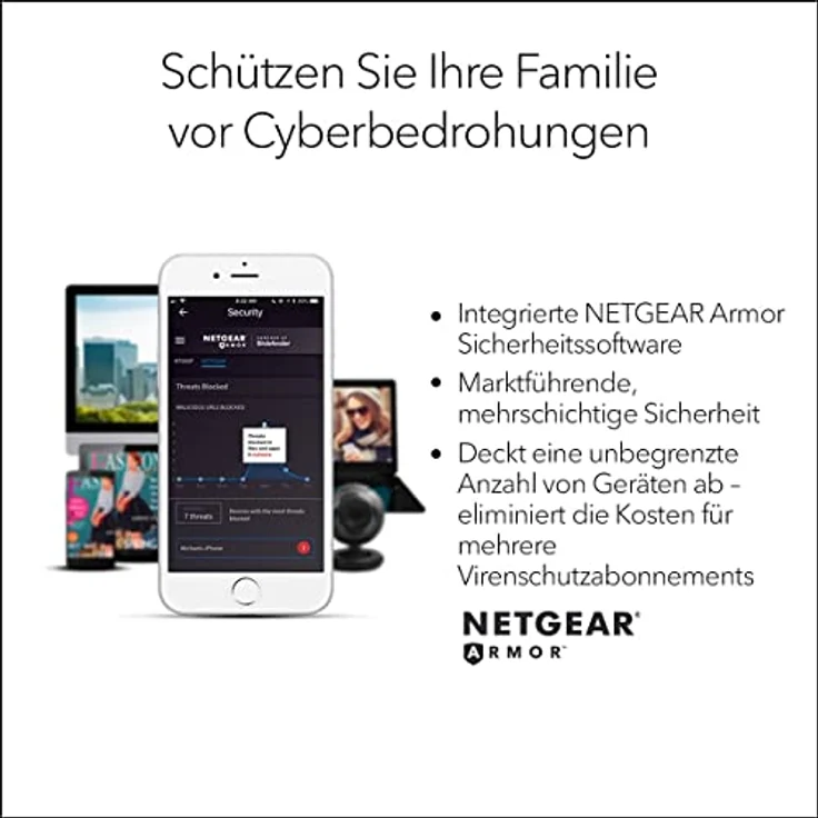 NETGEAR rax10 ax1800 WLAN 6 router – Bild 6