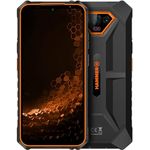 Hammer Iron V ohne Vertrag robust, wasserdicht, Dual-SIM, leistungsstarker 6320-mAh-Akku, 50-Mpx-Kamera mit Nachtsicht-Sensor Orange - Preisvergleich