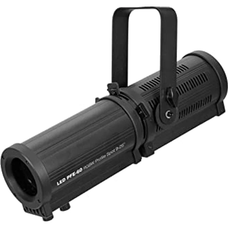 EUROLITE LED PFE-60 RGBW Profile Spot 9-25° | Profil-Scheinwerfer, 80-W-4in1-LED (RGBW), manueller Zoom, Blendenschieber – Bild 1