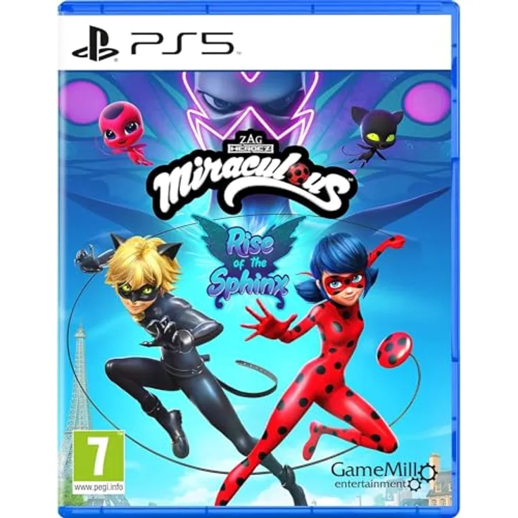 Game Mill Miraculous: Rise of the Sphinx, PS5-Games mit Robustheit und Langlebigkeit