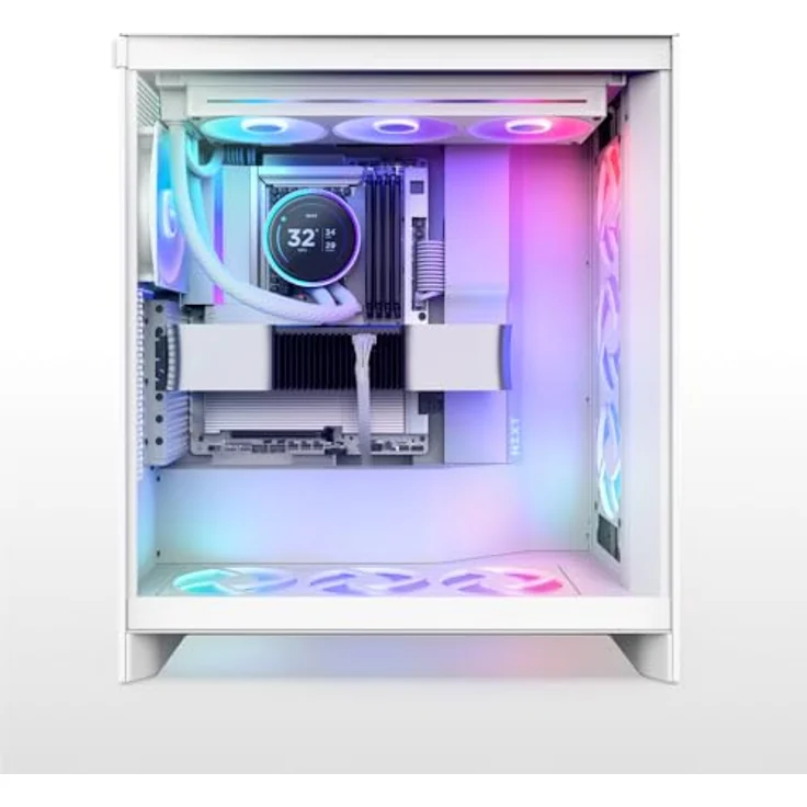 NZXT N9 X870E White DDR5 AM5 Mainboard mit Wi-Fi 7 und Bluetooth 5.4 – Bild 8