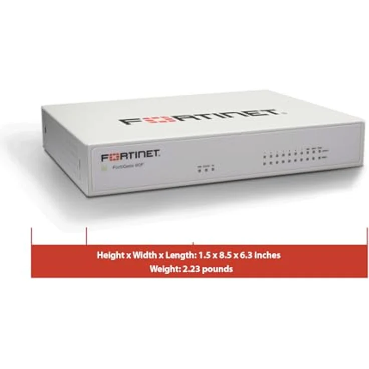 Fortinet FortiGate 60F Hardware, Unified Threat Protection (UTP), Firewall Security, 36 Monate Schutz – Bild 3