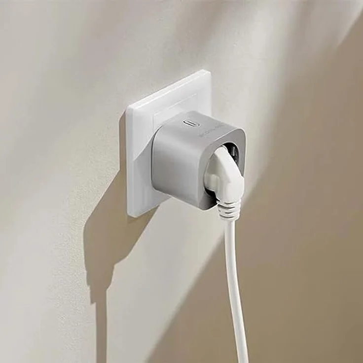 EcoFlow Smart Plug, WLAN-Steckdose, Überwachung des Stromverbrauchs & automatische Energiezuweisung, Fernsteuerung per App & Sprachsteuerung, 5011401002, EFA-SmartPlug-EU – Bild 4