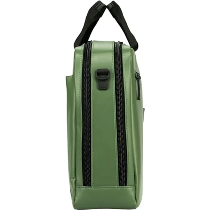 Jost Tolja Aktentasche, wasserabweisende Laptoptasche in Grau, 40 x 14 x 31 cm – Bild 3