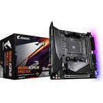 GIGABYTE B550I AORUS PRO AX (AM4 AMD/B550/Mini-Itx/Dual M.2/SATA 6Gb/s/USB 3.2 Gen 1/WiFi 6/2.5 GbE LAN/PCIe4.0/Realtek ALC1220-Vb/DisplayPort 1.4/2 xHDMI 2.0 B/RGB Fusion 2.0/DDR4/Gaming Motherboard)