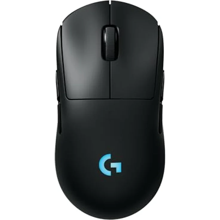 LOGITECH PRO 2 LIGHTSPEED, kabellose Gaming-Maus für Rechts- und Linkshänder mit HERO 2 Sensor, 32K DPI, RGB-Beleuchtung, Schwarz – Bild 1