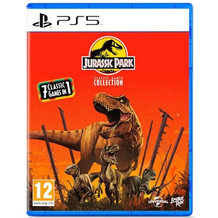 Limited Run Jurassic Park: Classic Games Collection, PS5 Spiel mit 8- und 16-Bit Klassikern, digitale Rückkehr zum ikonischen Franchise