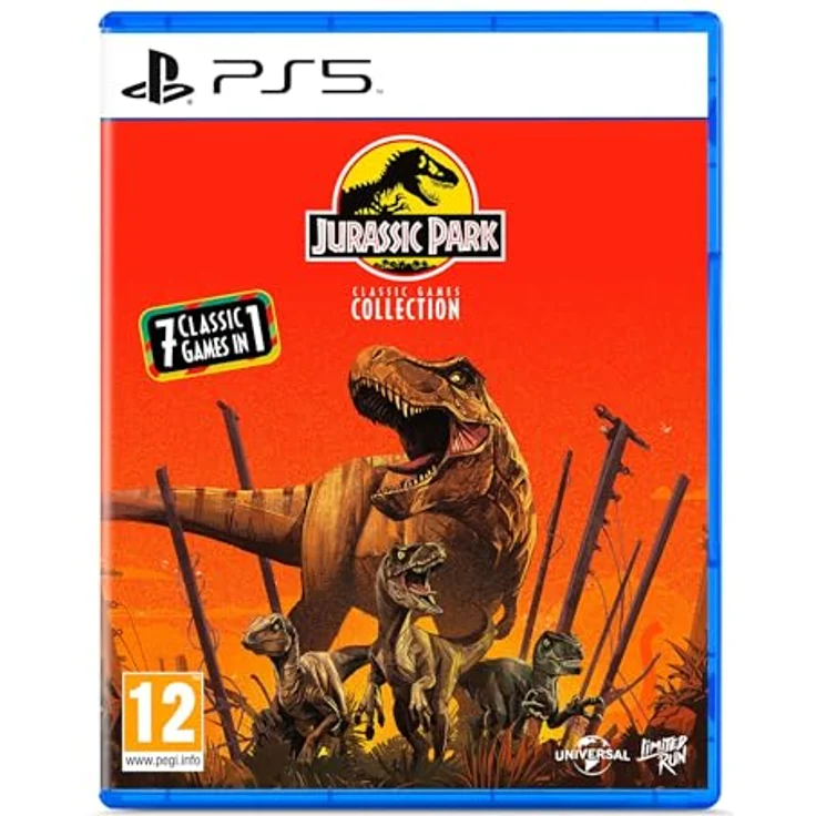 Limited Run Jurassic Park: Classic Games Collection, PS5 Spiel mit 8- und 16-Bit Klassikern, digitale Rückkehr zum ikonischen Franchise – Bild 1