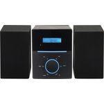 Denver DENVER Mini-Stereoanlage MCA-240, CD-Player Kompaktanlage, Schwarz