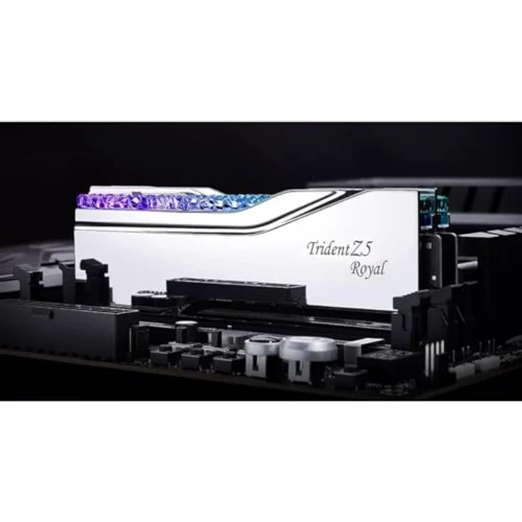 G.Skill Trident Z5 Royal Neo, 32 GB DDR5-6000 Dual-Kit, RGB-Beleuchtung, kristallines Acrylglas – Bild 3