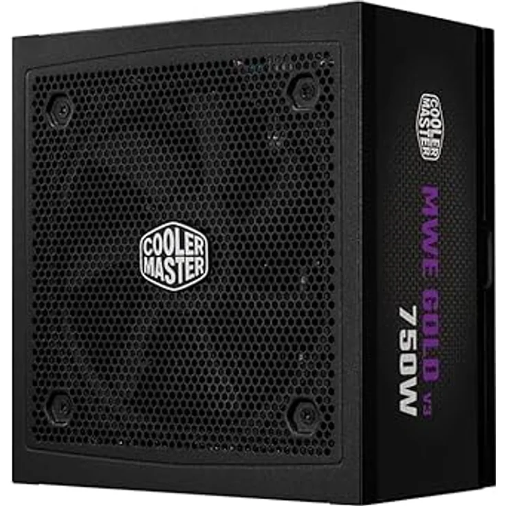 Cooler Master GX II Gold 750 ATX3.1, 80 Plus Gold zertifiziertes PC Netzteil mit 750 W, Schwarz – Bild 2