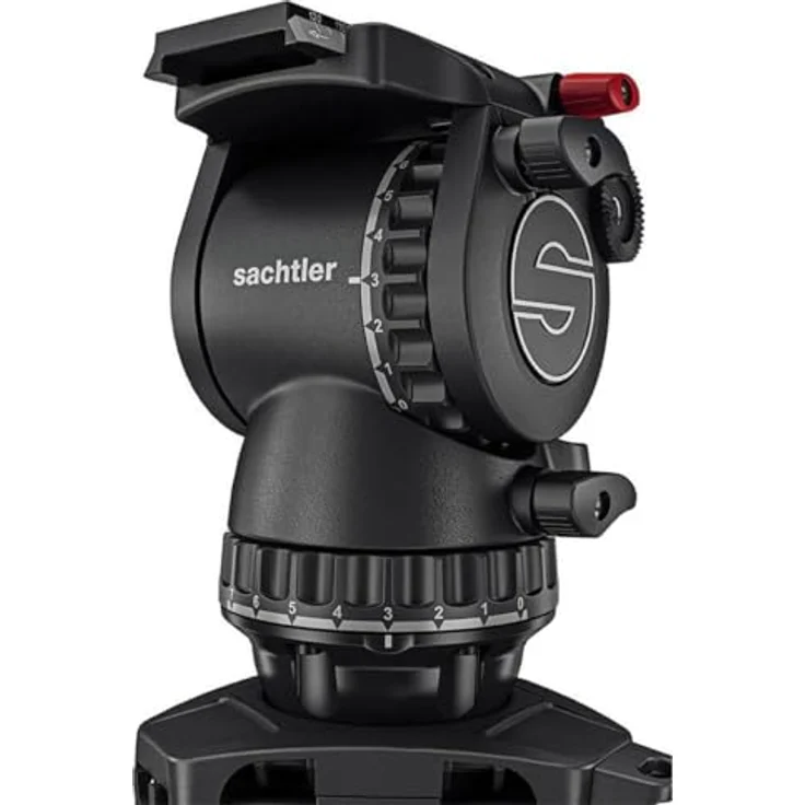 Sachtler FSB 8 MkII Fluidhead (S2069-0001), Kamera-Zubehör mit 12kg Traglast, klassische Halbkugel, PrismBubble – Bild 2
