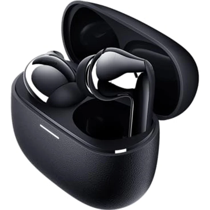 Xiaomi Redmi Buds 5 Pro Bluetooth 5.3 In-Ear Kopfhörer, 52dB aktive Geräuschunterdrückung, Bis zu 38 Stunden Akkulaufzeit, Hi-Res Audio & LDAC, Koaxial Dual-Treiber – Midnight Black – Bild 3