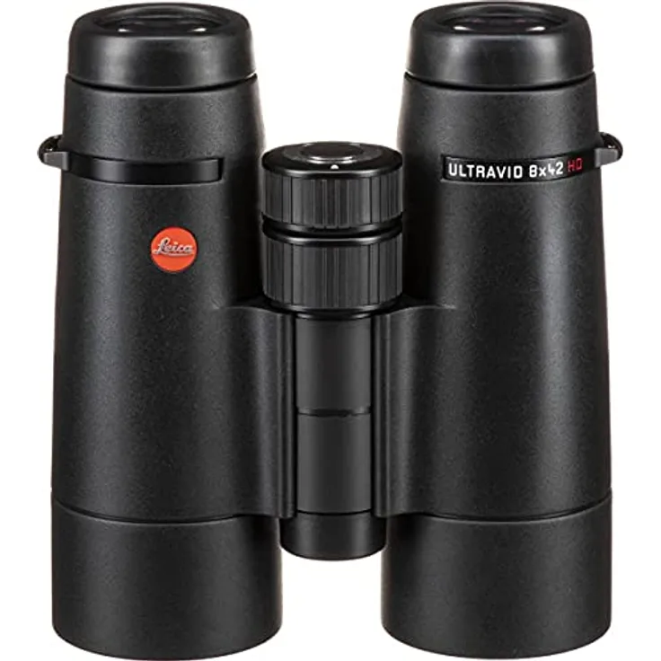 Leica 40093 Ultravid 8X42 HD Plus Fernglas, 42mm Objektivdurchmesser, 5.25mm Austrittspupille, 790.1g, schwarz