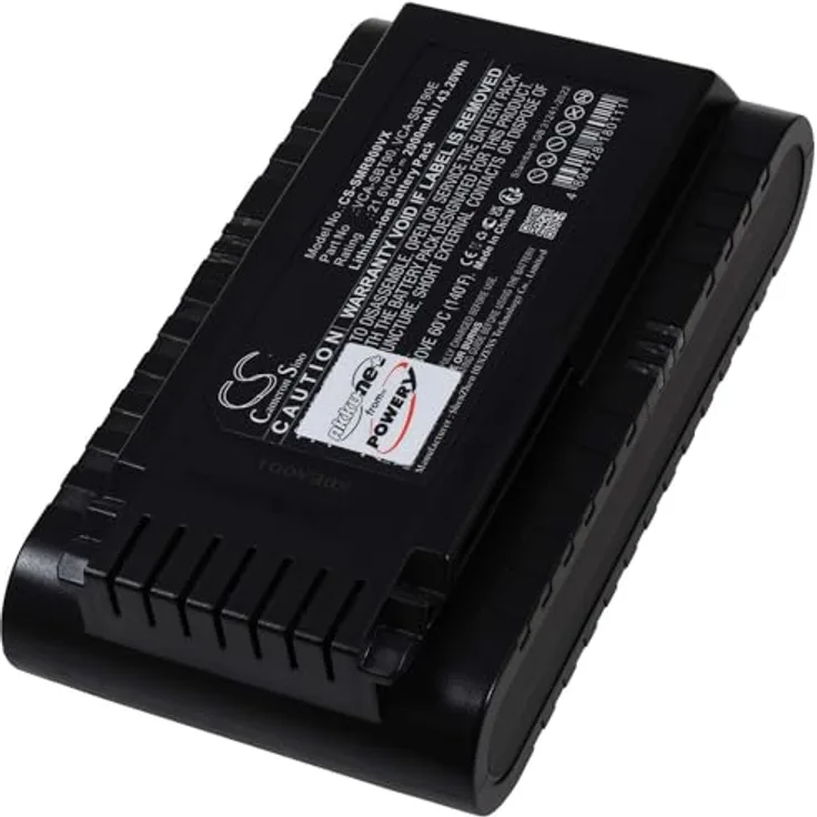 akku-net Akku für Samsung VS15T7036R5 Staubsauger, 21,6V, Li-Ion, 2000mAh, schwarz