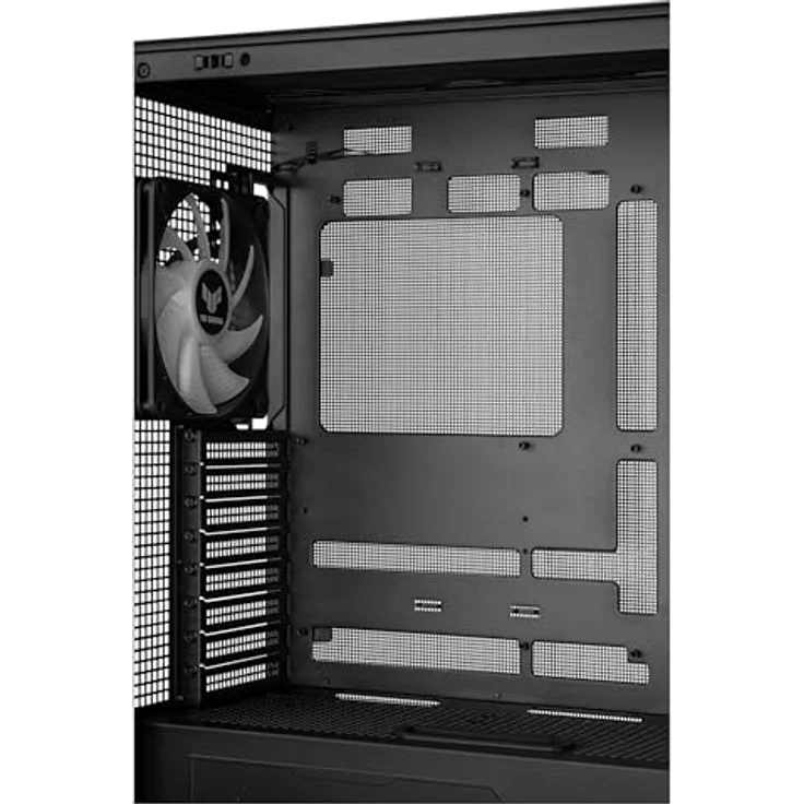 ASUS TUF Gaming GT302 TG ARGB Black, PC Gehäuse mit 3x 140 mm Lüftern, Schwarz – Bild 20