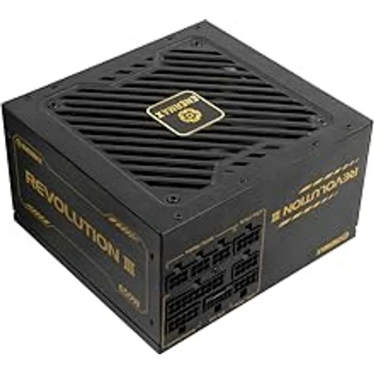 ENERMAX Revolution III 650 Watt | Vollmodulares ATX 3.1-Netzteil | PCIe 5.1 | 80 Plus Gold | Flüsterleiser 120mm FDB-Lüfter | 105°C jap. Kondensatoren | ERV650G-AHG-MAC – Bild 2