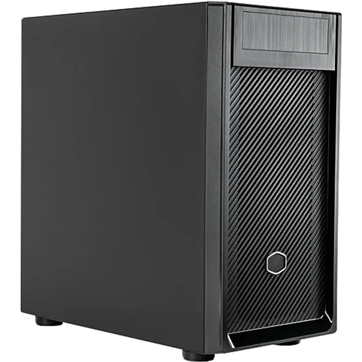 Cooler Master Elite 300 Mini Tower Gehäuse, Schwarz, für Micro ATX/Mini-ITX, optimierte Belüftung und verbessertes Kabelmanagement – Bild 2