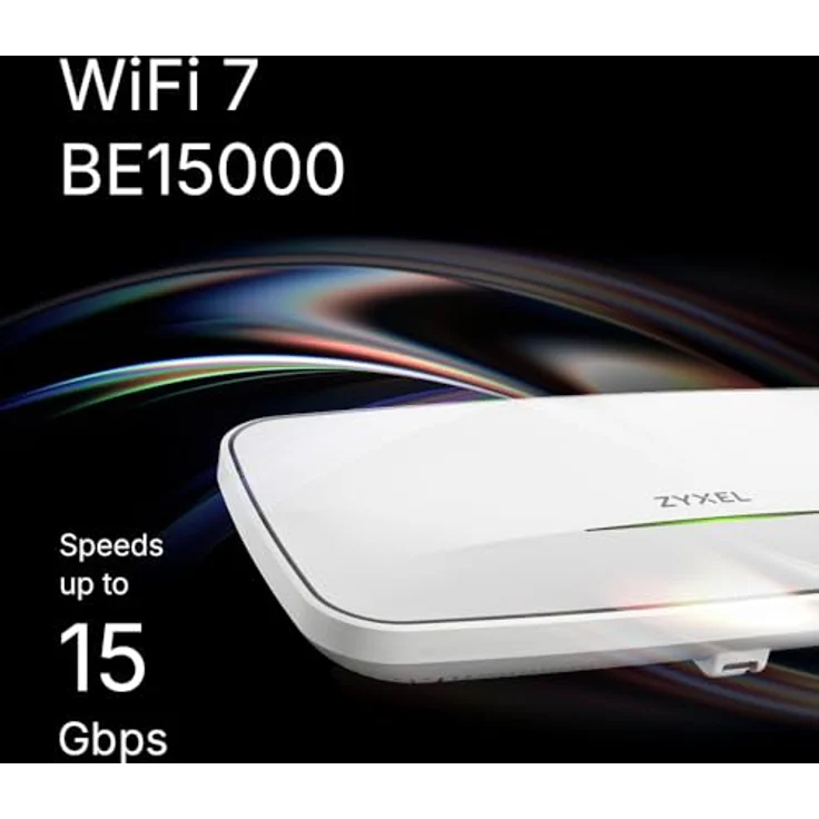 Zyxel NWA240BE, 802.11be Wifi 7 NebulaFlex Access Point mit 4800 Mbit/s, Tri-Band und MU-MIMO, zwei 2.5G LAN Ports, PoE+ Unterstützung – Bild 4